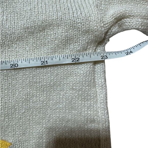 Maurices Star Crew Neck Pullover Sweater‎ Striped Long Sleeve Size Large - Picture 5 of 6